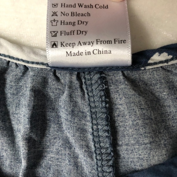 Spaghetti Strap Tie Dye/Batik Overalls/Jumpsuit/Romper - Large - Picture 8 of 13